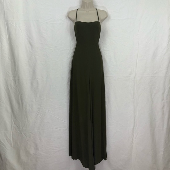 SOLD✨FLYNN SKYE Wide Leg Jumper in Army Inn Green - Picture 4 of 6